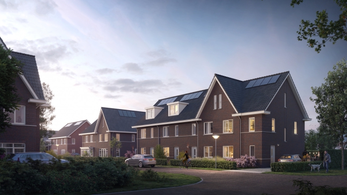 Rijks Buiten, Herenhuis - tussenwoning, Hellevoetsluis