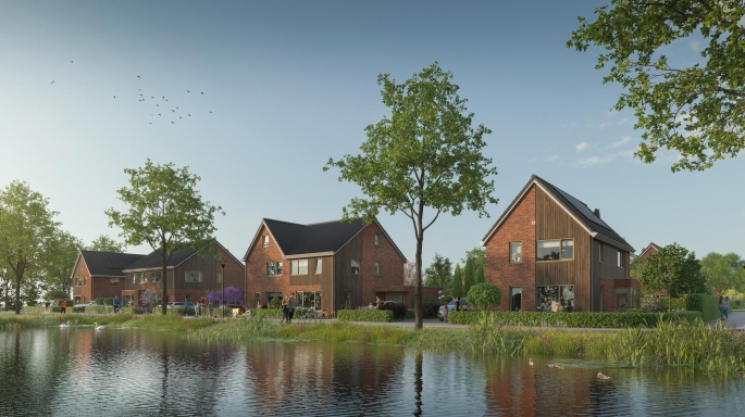 Zuidoever fase 2, Type Ereprijs fase 2 | vrijstaande woning, Leek
