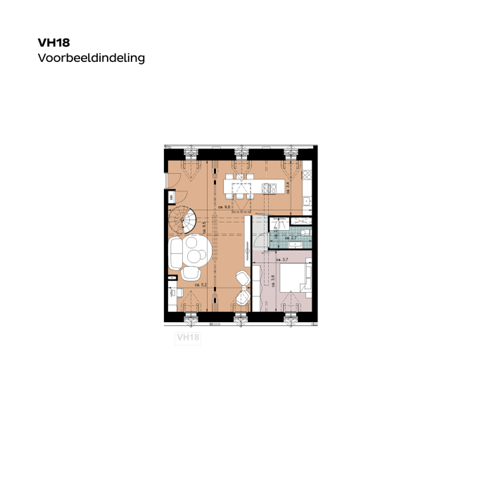 Vlinderheide, VH, bouwnummer: 18, Kerkrade