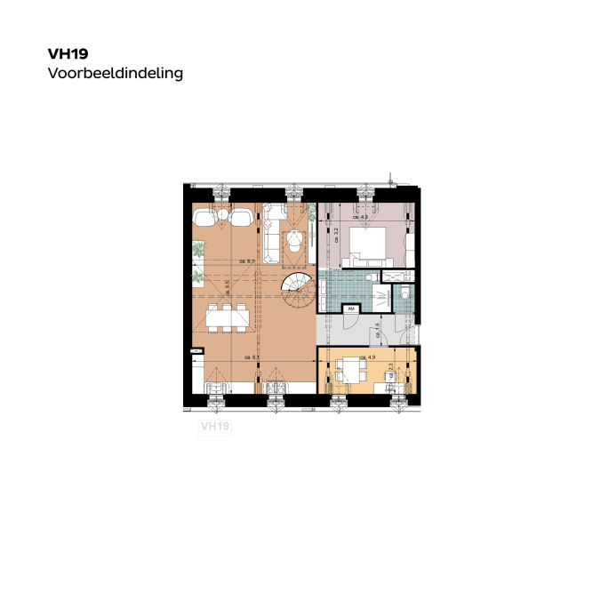 Vlinderheide, VH, bouwnummer: 19, Kerkrade