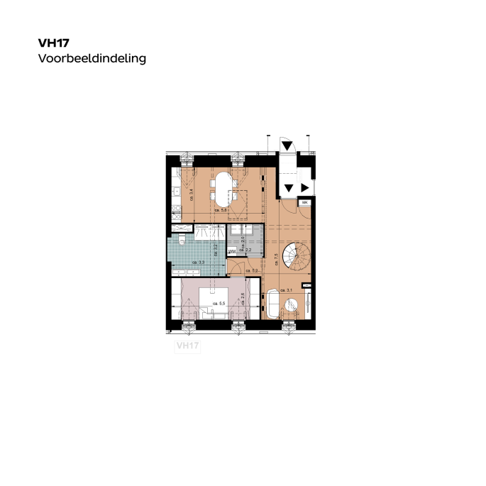 Vlinderheide, VH, bouwnummer: 17, Kerkrade