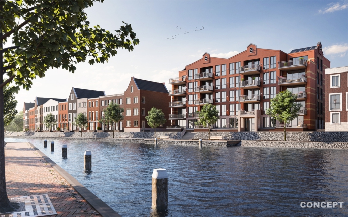 De Veerkade fase 3 - appartementen, Appartement - Type A, Spijkenisse