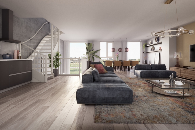 Wervenkade, Type 11 appartement, Dordrecht
