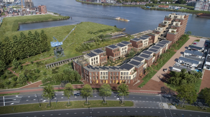 Wervenkade, Type 19 appartement, Dordrecht