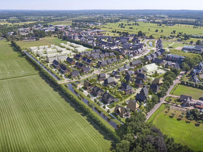 Hoevelaar Fase 2 'De Singels & De Erven', Twee-onder-één-kapwoningen, Woudenberg