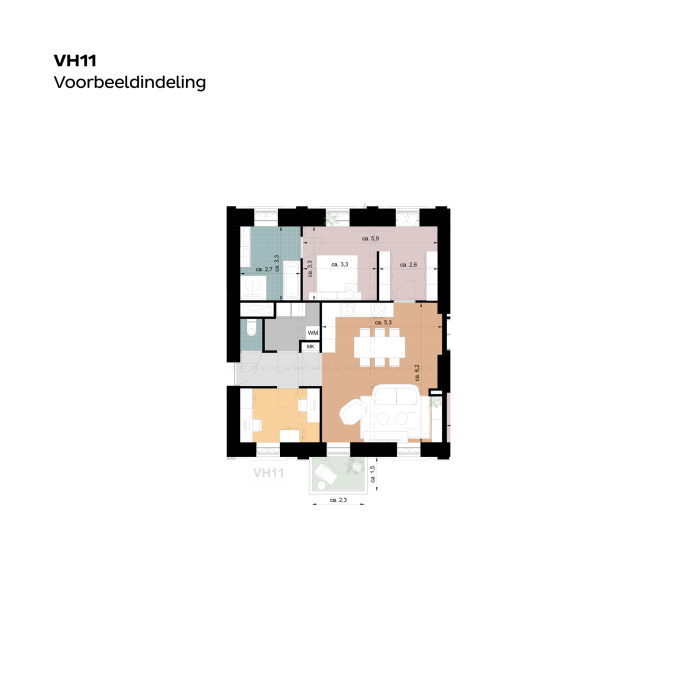 Vlinderheide, VH, bouwnummer: 11, Kerkrade