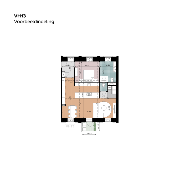 Vlinderheide, VH, bouwnummer: 13, Kerkrade