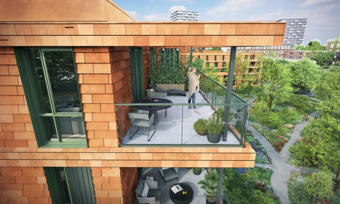 KOER Fase 3, Appartementen Blok 10, Rotterdam