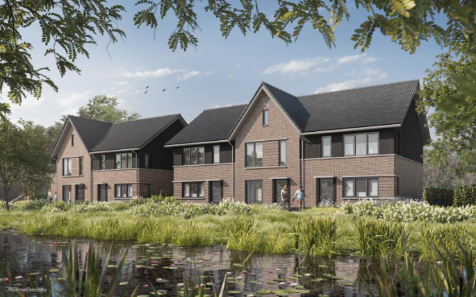 Dordts buiten - Fase 1A Roosdom Tijhuis, Hazelaar hoekwoning, Dordrecht