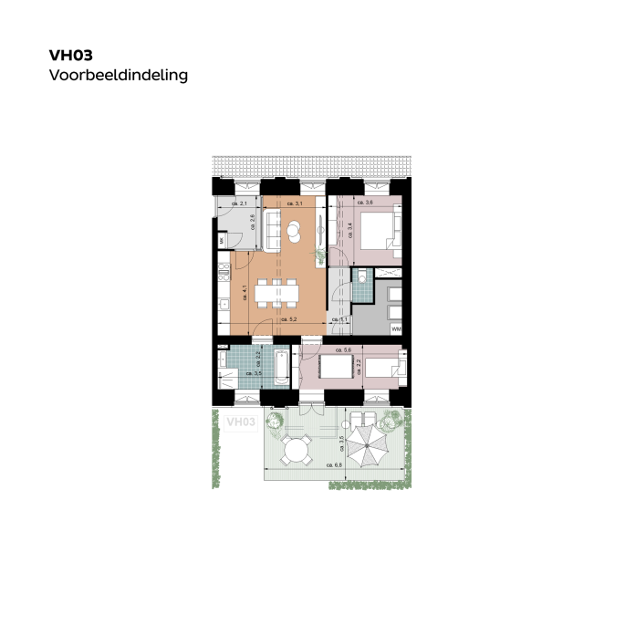 Vlinderheide, VH, bouwnummer: 03, Kerkrade