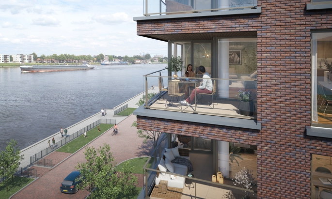Wervenkade, Type 15 appartement, Dordrecht